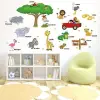 Tranh Dán Tường Con Vật Học tiếng Anh Cho Bé - Decal Sticker Dạy Học Giá Tốt 38k 5