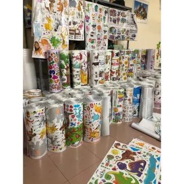 Tranh Dán Tường Con Vật Học tiếng Anh Cho Bé - Decal Sticker Dạy Học Giá Tốt 38k 7
