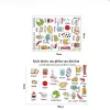 Tranh Dán Tường Con Vật Học tiếng Anh Cho Bé - Decal Sticker Dạy Học Giá Tốt 38k 12