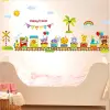 Tranh Dán Tường Con Vật Học tiếng Anh Cho Bé - Decal Sticker Dạy Học Giá Tốt 38k 18