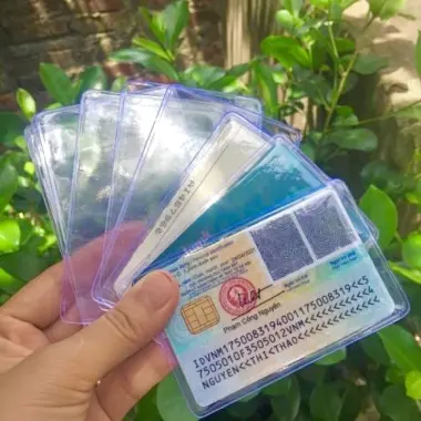 Túi Bảo Vệ Thẻ PVC Trong Suốt Chống Xước, Chống Nước Giá Chỉ 4.999đ