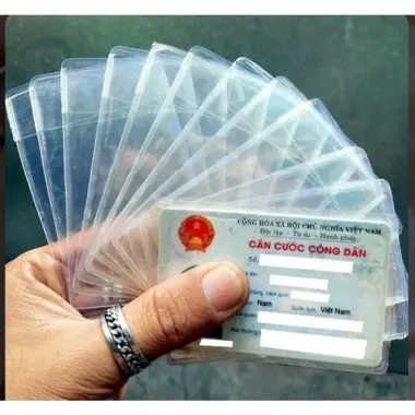 Túi Bảo Vệ Thẻ PVC Trong Suốt Chống Xước, Chống Nước Giá Chỉ 4.999đ