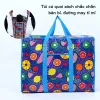 Túi Bạt Đựng Quần Áo Chăn Màn Cỡ Lớn Handobox Chống Thấm Nước, Túi Vải Dứa Đựng Đồ Dùng Chuyển Nhà 3