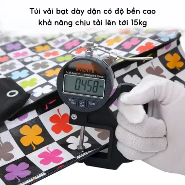 Túi Bạt Đựng Quần Áo Chăn Màn Cỡ Lớn Handobox Chống Thấm Nước, Túi Vải Dứa Đựng Đồ Dùng Chuyển Nhà 5