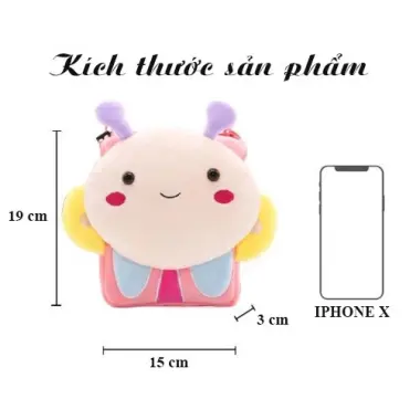 Túi đeo chéo cho bé hình thú giá rẻ chỉ 95k - Túi đeo vai cho bé trai gái dễ thương 3 Túi đeo chéo cho bé hình thú giá rẻ chỉ 95k - Túi đeo vai cho bé trai gái dễ thương 3