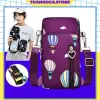 Túi đeo chéo nữ đi chơi đựng điện thoại chống nước thời trang đẹp thể thao nhỏ gọn mini màu đen cute cá tính 2