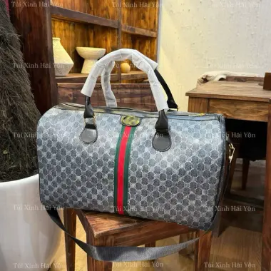 Túi Du Lịch Thời Trang Nâu Sọc Đa Năng - Giảm 29k Còn 139k