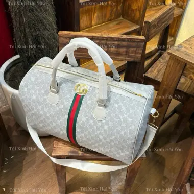 Túi Du Lịch Thời Trang Nâu Sọc Đa Năng - Giảm 29k Còn 139k
