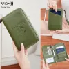 Túi Đựng Hộ Chiếu RFID Đa Chức Năng - Dây Kéo Giá Tốt 228960đ