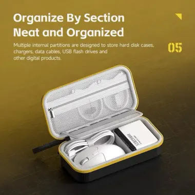 Túi đựng phụ kiện công nghệ Hagibis chống bụi, va đập, EVA Hardshell PU giảm 338k còn 275k 2 Túi đựng phụ kiện công nghệ Hagibis chống bụi, va đập, EVA Hardshell PU giảm 338k còn 275k 2