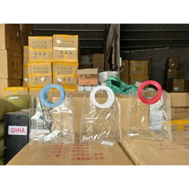 Túi Đựng Quà PVC Trong Suốt Sang Trọng Giảm Giá - Quà Tặng Lễ Tết, Valentine chỉ 8500đ 3 Túi Đựng Quà PVC Trong Suốt Sang Trọng Giảm Giá - Quà Tặng Lễ Tết, Valentine chỉ 8500đ 3
