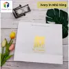 Tui Giay Cung In Theo Yeu Cau - Túi Ivorry Tráng Đẹp, Giá Chỉ 5k, Cute Đựng Quà 6