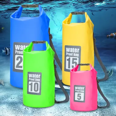 Túi Khô Chống Nước Đi Biển Bơi Cao Cấp Giá Rẻ 69k - Túi Waterproof PVC Siêu Chống Thấm 2