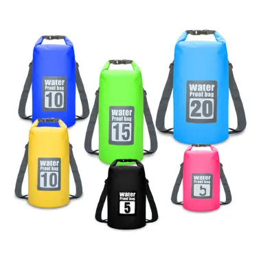 Túi Khô Chống Nước Đi Biển Bơi Cao Cấp Giá Rẻ 69k - Túi Waterproof PVC Siêu Chống Thấm 6