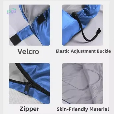 Túi ngủ chống nước polyester 190T thiết kế phong bì - Giảm giá còn 305.986đ 1