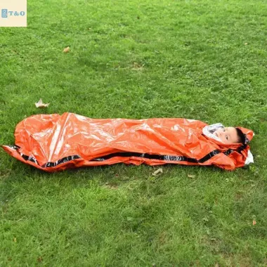Túi Ngủ Khẩn Cấp Siêu Nhẹ Không Thấm Nước Mylar Cho Cắm Trại, Đi Bộ Đường Dài Giá Rẻ