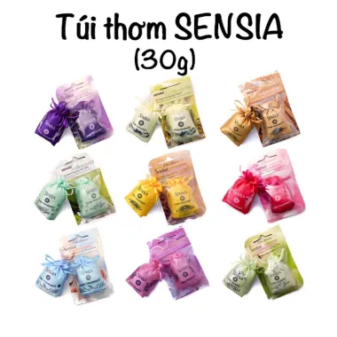 Túi Thơm SENSIA - Giảm 21% - Mùi Gió Biển, Lavender, Gỗ Đàn Hương - Chỉ 36000đ 2