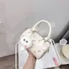 Túi Xách Nữ Đeo Chéo Mini Dáng Trống In Mèo Da PU Phong Cách Hàn Quốc Giá Rẻ 74k 5