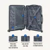 Vali Du Lịch LUG LS802 Chống Bể Vỡ Khóa TSA, Giá Rẻ 990k - Xách Tay 20inch, Ký Gửi 24inch 5