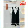 Váy Công Sở Sơ Mi Cổ Đức Babydoll Sang Trọng Mùa Hè Giá CỰC SỐC 182k 7