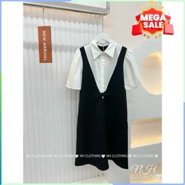 Váy Công Sở Sơ Mi Cổ Đức Babydoll Sang Trọng Mùa Hè Giá CỰC SỐC 182k 7 Váy Công Sở Sơ Mi Cổ Đức Babydoll Sang Trọng Mùa Hè Giá CỰC SỐC 182k 7