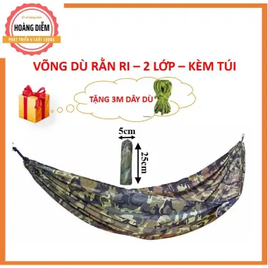 Võng Dù Xếp Gọn Dày 2 Lớp Di Chuyển Dễ Dàng Giá Cực Sốc Chỉ 99000 VNĐ 3 Võng Dù Xếp Gọn Dày 2 Lớp Di Chuyển Dễ Dàng Giá Cực Sốc Chỉ 99000 VNĐ 3