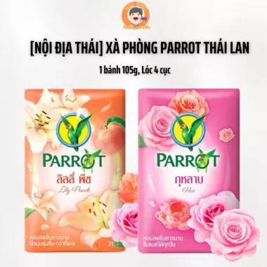 Xà phòng Vẹt Parrot Thái 105g Siêu Thơm Sạch Da Không Nhờn Giá Tốt 34100VNĐ 2