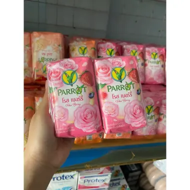 Xà phòng Vẹt Parrot Thái 105g Siêu Thơm Sạch Da Không Nhờn Giá Tốt 34100VNĐ 5