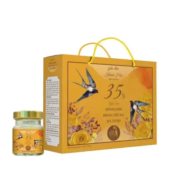 Yến Sào Khánh Hòa Hồng Sâm Đông Trùng Hạ Thảo Chưng Sẵn Tươi 35% Giảm Giá Cực Sốc 160k 6