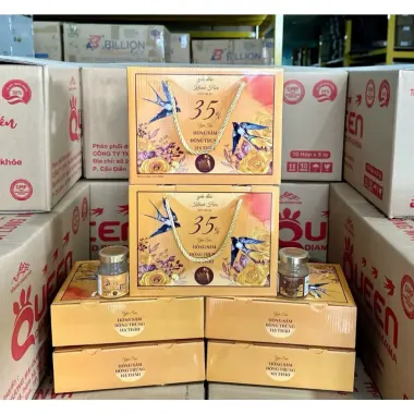 Yến Sào Khánh Hòa Hồng Sâm Đông Trùng Hạ Thảo Chưng Sẵn Tươi 35% Giảm Giá Cực Sốc 160k 8