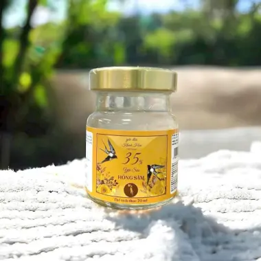 Yến Sào Khánh Hòa Hồng Sâm Đông Trùng Hạ Thảo Chưng Sẵn Tươi 35% Giảm Giá Cực Sốc 160k 9