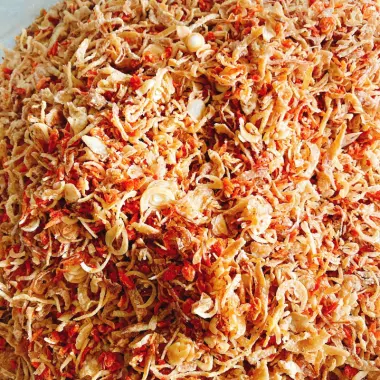 1 kg muối ruốc hành phi dùng cho món bánh tráng trộn ,cuốn,nướng,phơi sương 3 1 kg muối ruốc hành phi dùng cho món bánh tráng trộn ,cuốn,nướng,phơi sương 3