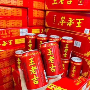 1 thùng 24 lon trà thảo mộc sâm Wanglaoji - Giá sỉ chỉ 155.000 đồng, ưu đãi đặc biệt