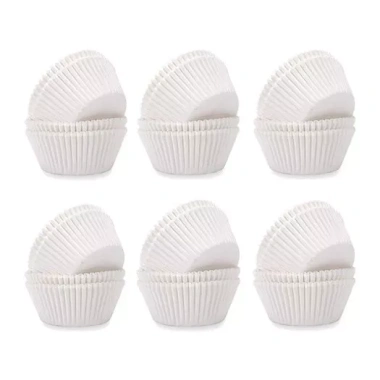 100 cupcake mềm trắng 8cm - giảm giá 25.000đ, bánh mini ngon, giao nhanh