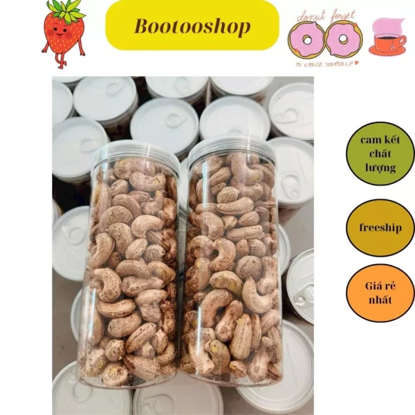 Trải nghiệm ăn vặt: 1kg hạt điều nguyên vỏ lụa loại 1 – vị ngon, giá ưu đãi và cách kết hợp trong bữa ăn