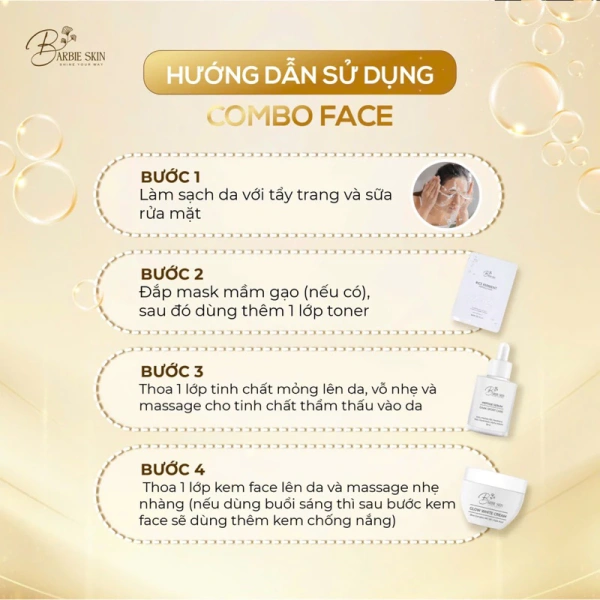Hình ảnh sản phẩm 2 COMBO KEM FACE+PEPTIDE PLUS SERUM BAYLA SKIN [Nhập khẩu từ Hàn Quốc] giúp da trắng hồng,tự nhiên