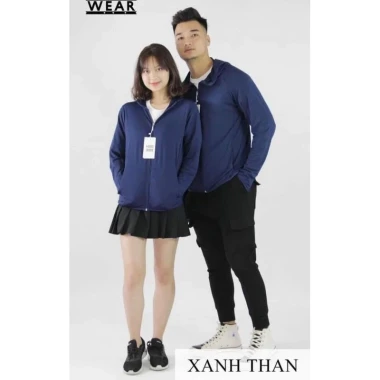 (40-95 cân) Áo chống nắng nam nữ tiện lợi, chất thông hơi kim cương, túi có khoá kéo 6 (40-95 cân) Áo chống nắng nam nữ tiện lợi, chất thông hơi kim cương, túi có khoá kéo 6