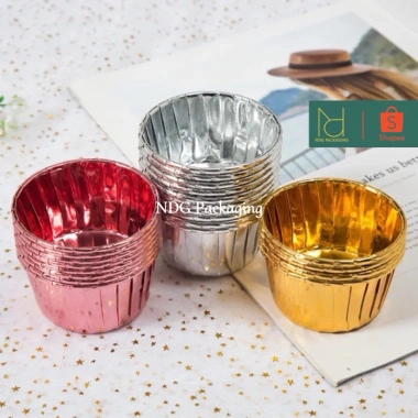 50 Ly Giấy Cupcake Ánh Nhũ Cao Cấp Loại Lớn - Giá Ưu Đãi 39.000 VND, Số Lượng Vừa Đủ