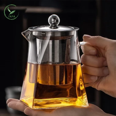 Ấm trà thủy tinh chịu nhiệt 550-950ml có lõi lọc Inox, đun nóng trực tiếp, giá chỉ 89.000đ 2 Ấm trà thủy tinh chịu nhiệt 550-950ml có lõi lọc Inox, đun nóng trực tiếp, giá chỉ 89.000đ 2
