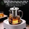 Ấm trà thủy tinh chịu nhiệt 550-950ml có lõi lọc Inox, đun nóng trực tiếp, giá chỉ 89.000đ 6