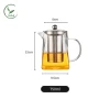 Ấm trà thủy tinh chịu nhiệt 550-950ml có lõi lọc Inox, đun nóng trực tiếp, giá chỉ 89.000đ 12