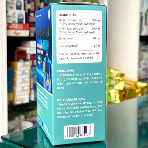 Hình ảnh sản phẩm Amagel- H Plus, Hỗ trợ giảm nguy cơ viêm loét dạ dày, tá tràng, vị bạc hà, không đường