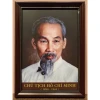 Ảnh Chân Dung Hồ Chí Minh Kiểu Cổ Đẹp - Kích Thước 26*35cm - Giảm 30k 2