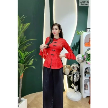Áo Bà Ba Tay Loe Gấm Mịn Thấm Hút Mồ Hôi Tốt - Nữ Tú Sắc Sở Hữu Ngay Chưa Tới 170K 3 Áo Bà Ba Tay Loe Gấm Mịn Thấm Hút Mồ Hôi Tốt - Nữ Tú Sắc Sở Hữu Ngay Chưa Tới 170K 3
