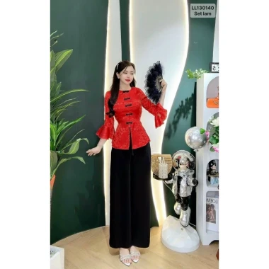 Áo Bà Ba Tay Loe Gấm Mịn Thấm Hút Mồ Hôi Tốt - Nữ Tú Sắc Sở Hữu Ngay Chưa Tới 170K 10 Áo Bà Ba Tay Loe Gấm Mịn Thấm Hút Mồ Hôi Tốt - Nữ Tú Sắc Sở Hữu Ngay Chưa Tới 170K 10