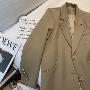 Áo Blazer Đen S-L-XL Mẫu Mới Giá 249.000 - Thời Trang Nữ Công Sở và Dạo Phố 5
