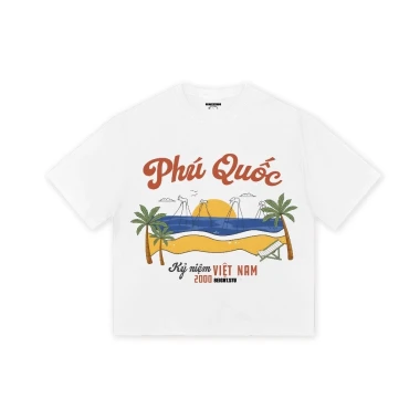 Áo Boxy Du Lịch Unisex Cotton 2 Chiều Thoáng Mát - Giảm 15% Chỉ 185.500đ 12