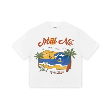 Áo Boxy Du Lịch Unisex Cotton 2 Chiều Thoáng Mát - Giảm 15% Chỉ 185.500đ 14