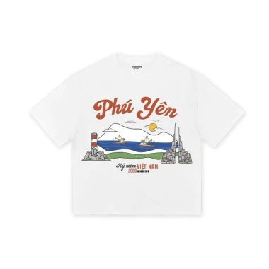 Áo Boxy Du Lịch Unisex Cotton 2 Chiều Thoáng Mát - Giảm 15% Chỉ 185.500đ 15