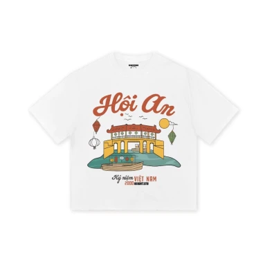 Áo Boxy Du Lịch Unisex Cotton 2 Chiều Thoáng Mát - Giảm 15% Chỉ 185.500đ 16